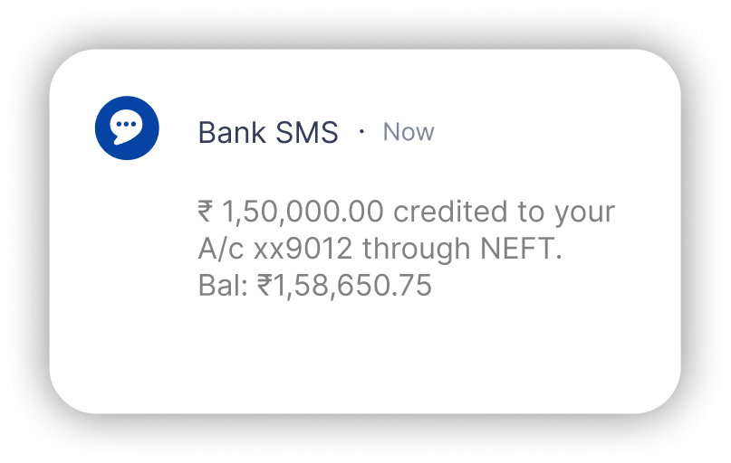 Bank SMS